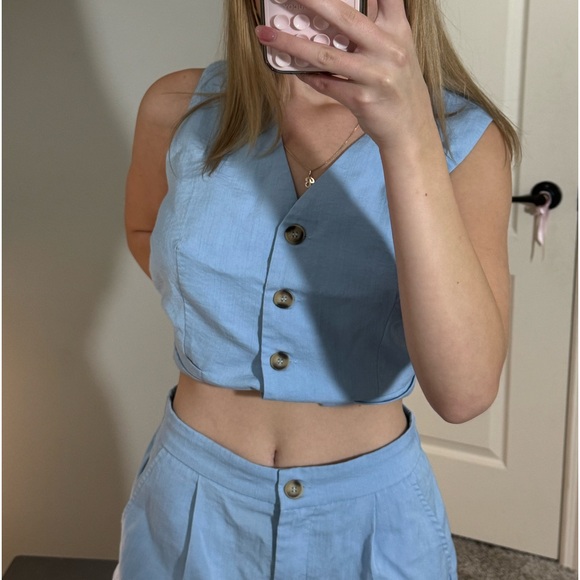 Classy, summer work outfit set - Picture 2 of 7